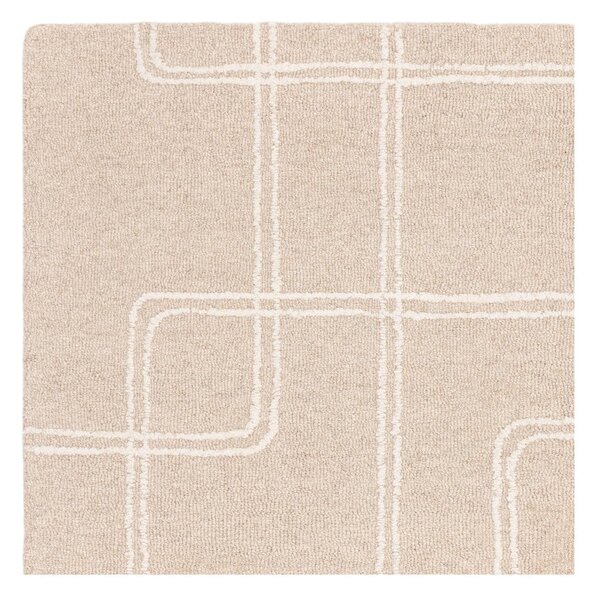 Beżowy wełniany dywan tkany ręcznie 160x230 cm Ada – Asiatic Carpets