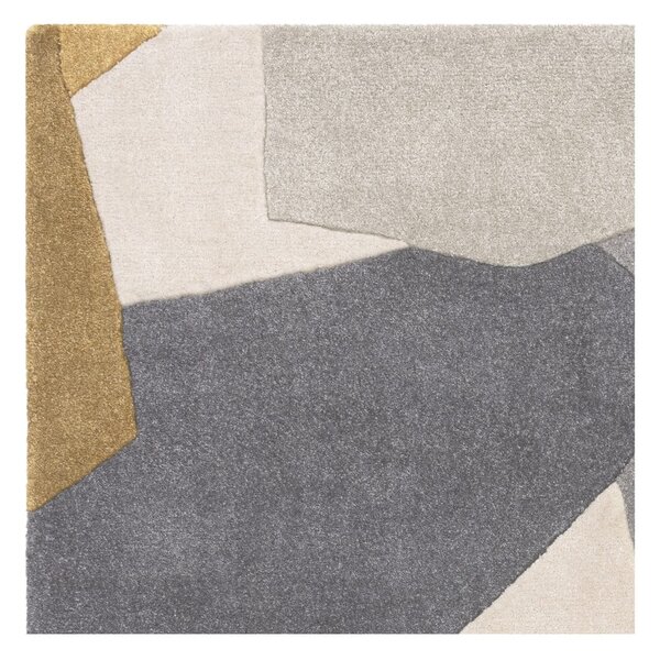 Dywan z włókien z recyklingu tkany ręcznie w kolorze ochry/szary 160x230 cm Romy – Asiatic Carpets