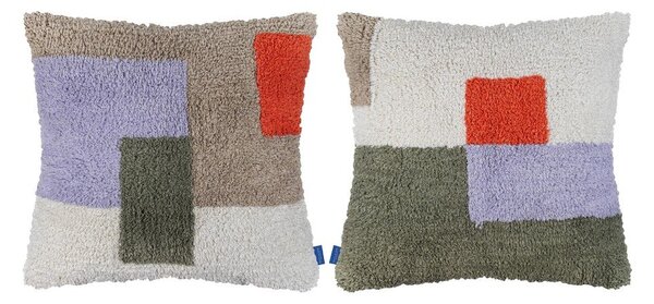 Bawełniana poszewka na poduszkę 50x50 cm Brick – Mette Ditmer Denmark