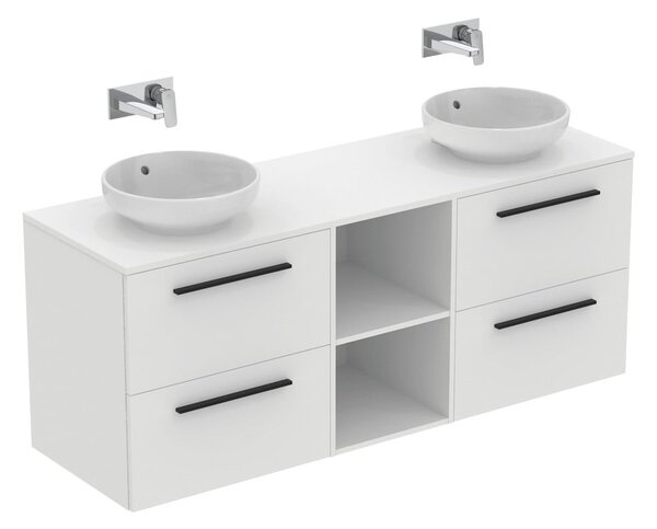 Niska wisząca szafka łazienkowa w dekorze dębu 40x63 cm i.Life B – Ideal Standard