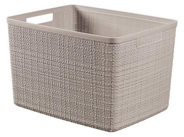 Plastikowy koszyk do przechowywania 36x28x23 cm Jute L – Curver