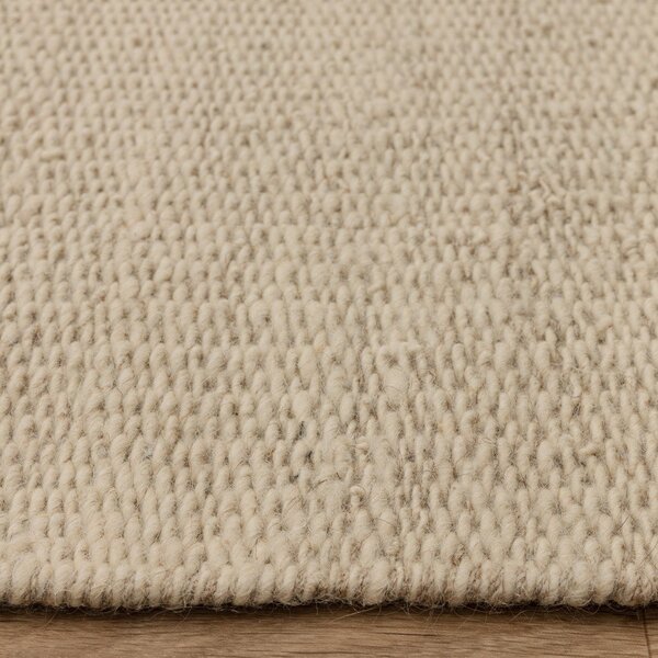 Beżowy/kremowy wełniany dywan tkany ręcznie 120x170 cm Lima Sand – Asiatic Carpets