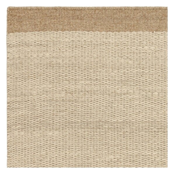 Beżowy/kremowy wełniany dywan tkany ręcznie 120x170 cm Lima Sand – Asiatic Carpets