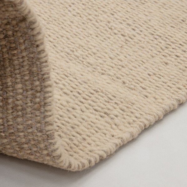 Beżowy/kremowy wełniany dywan tkany ręcznie 120x170 cm Lima Sand – Asiatic Carpets
