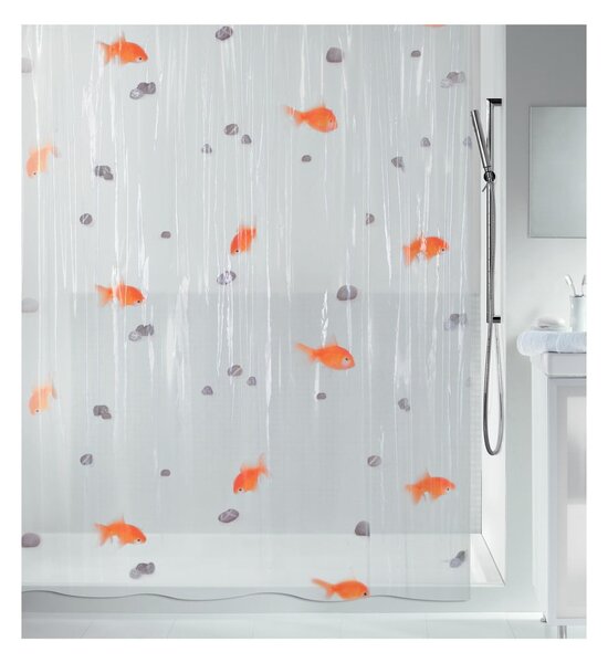 Zasłona prysznicowa 180x200 cm Goldfish – Spirella