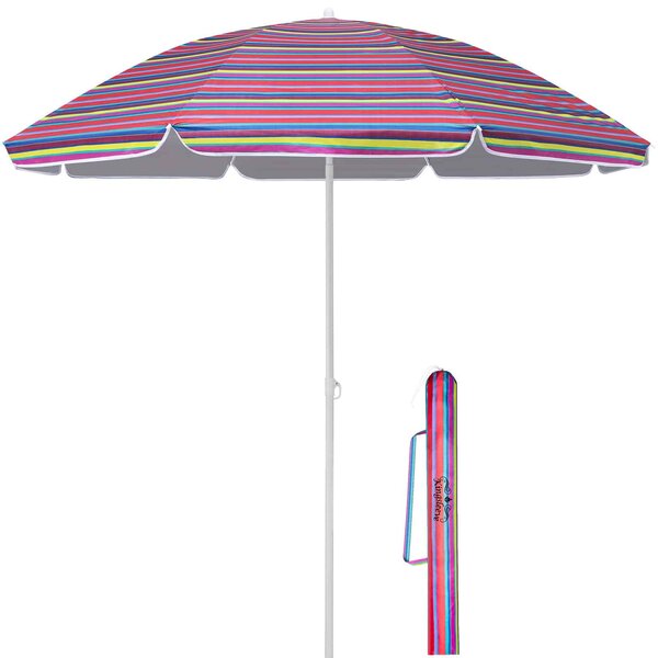 Parasol Crete Kolorowy 200cm Pochylny