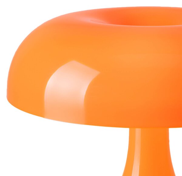 Artemide Lampa stołowa design Nessino, żółty / pomarańczowy, salon / jadalnia, tworzywo sztuczne, design