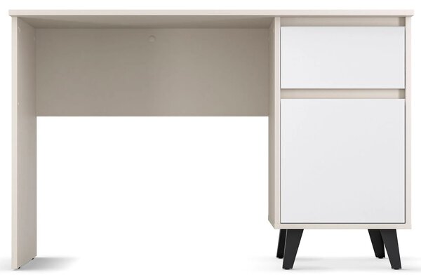 Biurko w stylu skandynawskim kaszmir + biały K7-P63