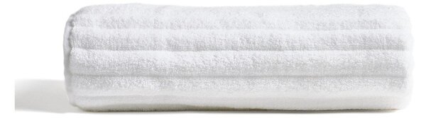 Biały bawełniany ręcznik kąpielowy frotte 70x140 cm Navira – Kave Home