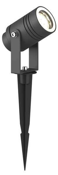 Zewnętrzna Lampa Lucande, Galina, szary, taras, metal, nowoczesny