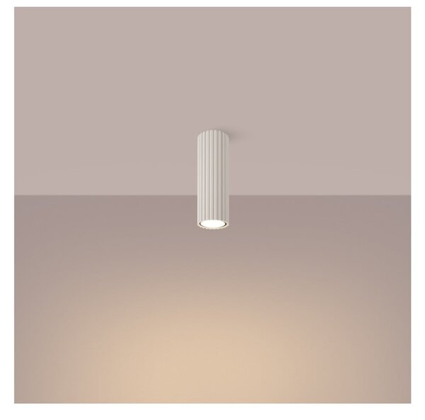 Kremowa lampa punktowa Gleam – Sollux