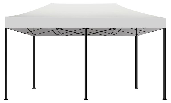 Namiot ogrodowy/altana Kebon 3x6m wodoodporny, składany, na targi i jarmarki, biały