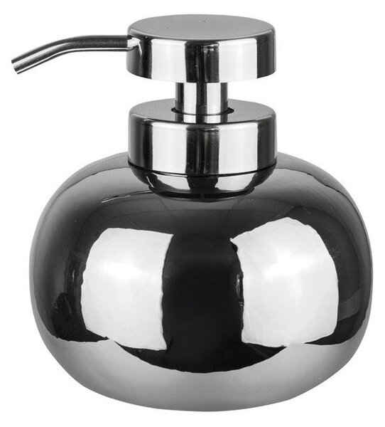 Ceramiczny dozownik do mydła w kolorze srebra 200 ml Lotus – Mette Ditmer Denmark