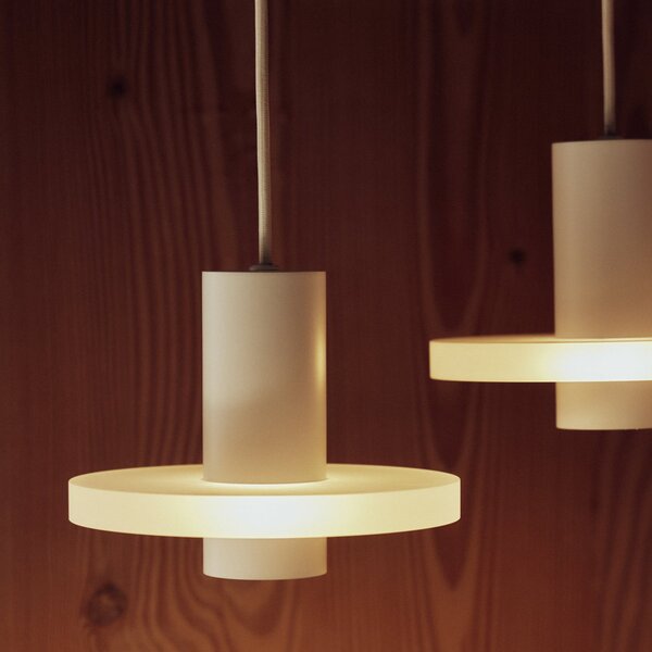 Lampa Wisząca FRANDSEN, Flake, biały, kuchnia, tworzywo sztuczne, design