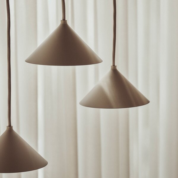 Lampa Wisząca FRANDSEN, Grasp, beżowy, kuchnia, metal, design