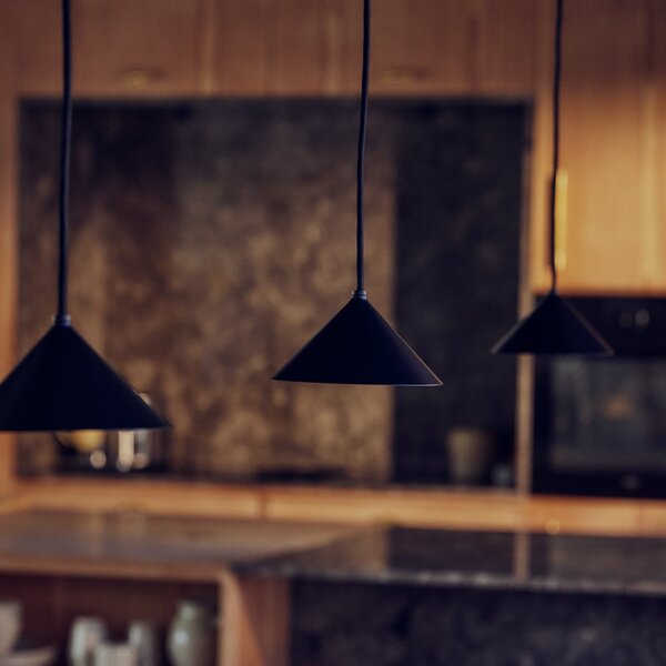 Lampa Wisząca FRANDSEN, Grasp, czarny, kuchnia, metal, design