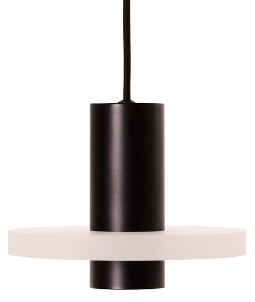 Lampa Wisząca FRANDSEN, Flake, czarny, kuchnia, tworzywo sztuczne, design