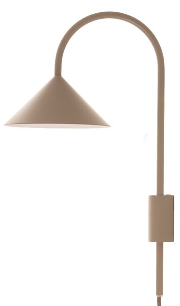 Lampa Ścienna FRANDSEN, Grasp, beżowy, przedpokój, metal, design