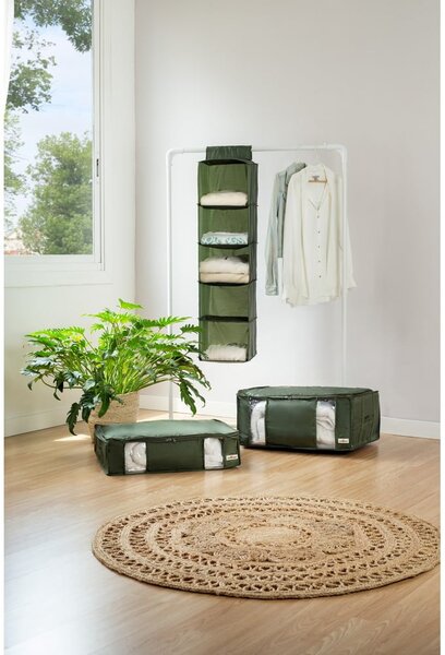 Tekstylny pojemnik do przechowywania ubrań próżniowy 65x45x27 cm Ecologik – Compactor