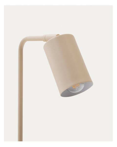 Beżowa metalowa lampa stołowa (wysokość 49 cm) Manie – Kave Home