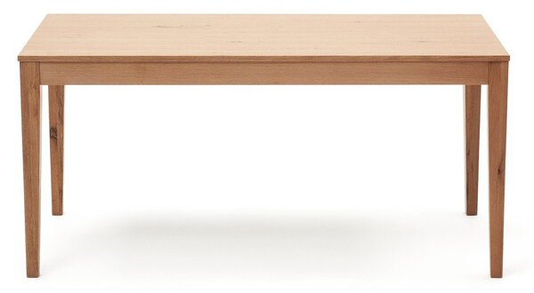 Rozkładany stół z blatem w dekorze dębu 80x160 cm Yain – Kave Home