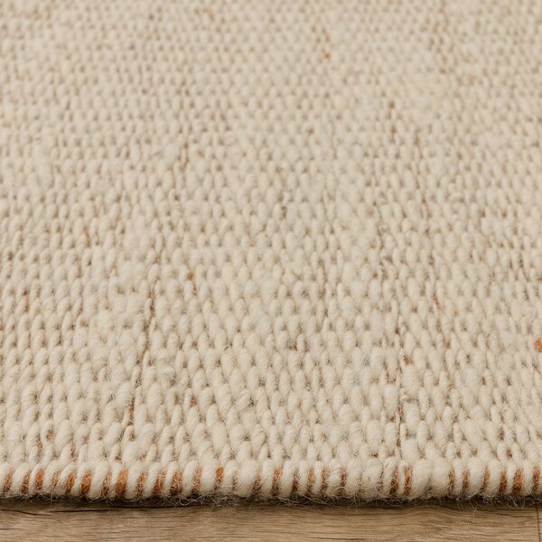 Kremowy/w kolorze terakoty wełniany dywan tkany ręcznie 120x170 cm Lima Rust – Asiatic Carpets