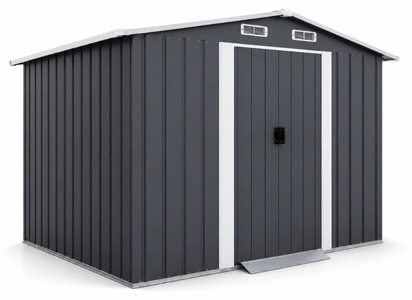 Aga Domek ogrodowy 301x214x238 cm Ciemnoszary