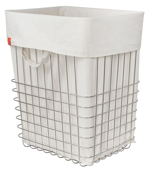 Metalowy kosz na pranie w kolorze srebra 64 l Store-It – Mette Ditmer Denmark