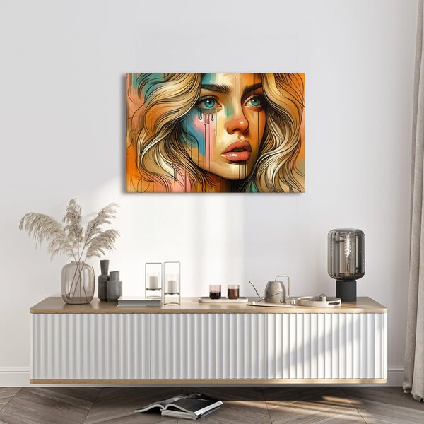 Obraz nowoczesny portret kobiety