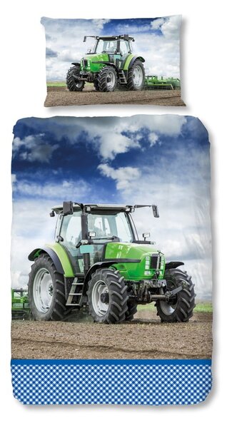 Flanelowa pościel dziecięca jednoosobowa 140x200 cm Strong – Good Morning
