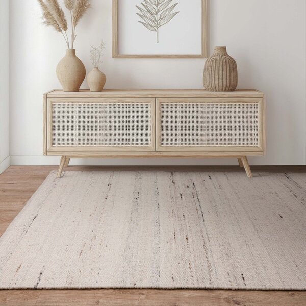 Dywan z mieszanki wełny dwustronny/tkany ręcznie w kolorze kości słoniowej 160x230 cm Birkdale Ivory – Asiatic Carpets