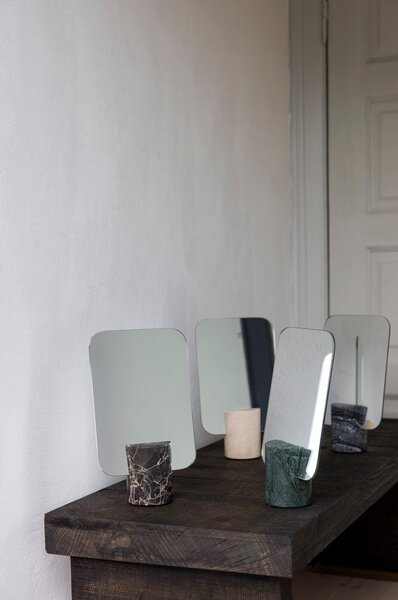 Lustro kosmetyczne 18x30 cm Marble – Mette Ditmer Denmark