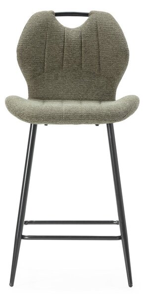 Zielone hokery zestaw 2 szt. (wysokość siedziska 65 cm) Muli – Marckeric