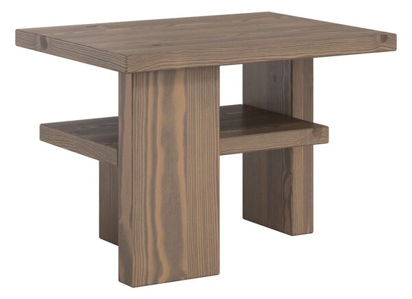 Stolik z litego drewna sosnowego 34x45 cm Japan – Karup Design