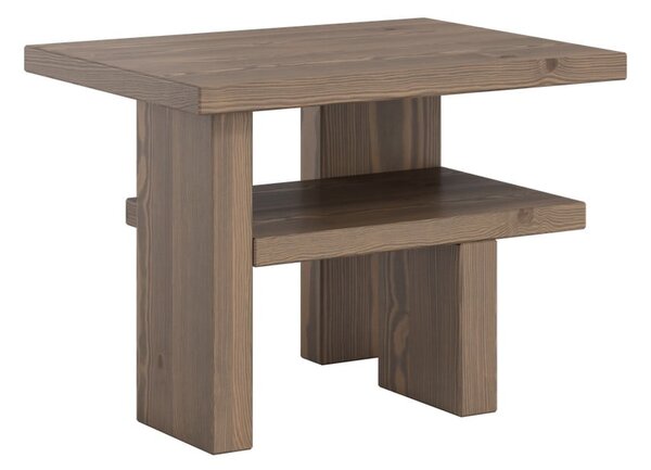 Stolik z litego drewna sosnowego 34x45 cm Japan – Karup Design