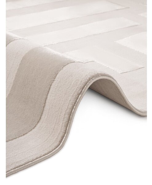 Szaro-kremowy dywan 120x170 cm Perles Onyx – Elle Decoration