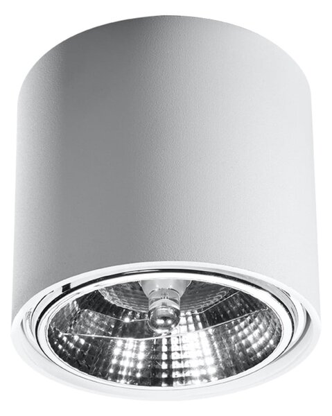 Biała lampa sufitowa Sollux Luigi