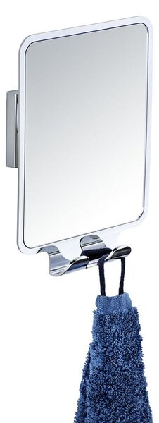 Lustro z 2 haczykami z przyssawką Wenko Vacuum-Loc, do 33 kg