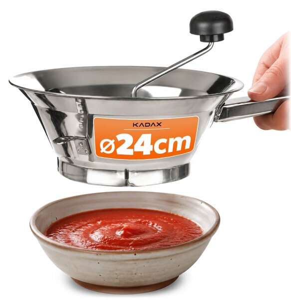 Przecierak do warzyw Rovereto 24 x 9.5 cm ze stali nierdzewnej