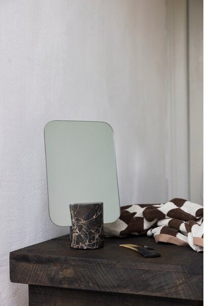 Lustro kosmetyczne 18x30 cm Marble – Mette Ditmer Denmark