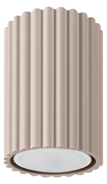 Szarobrązowa metalowa lampa punktowa ø 6,5 cm Gleam – Sollux