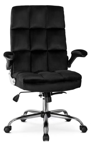 Nowoczesny czarny biurowy fotel gabinetowy C3-A35