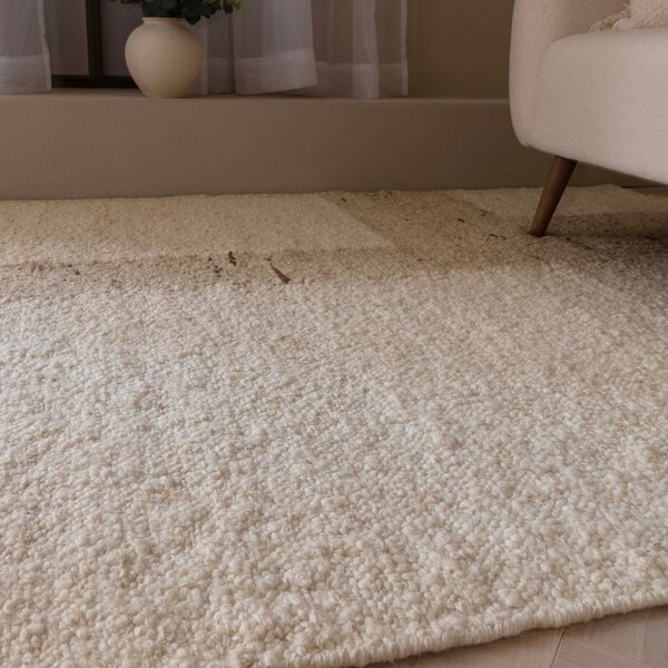 Beżowy wełniany dywan dwustronny/tkany ręcznie 120x170 cm Napa Tumbla – Asiatic Carpets