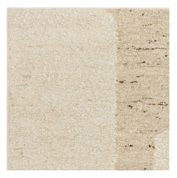 Beżowy wełniany dywan dwustronny/tkany ręcznie 120x170 cm Napa Tumbla – Asiatic Carpets