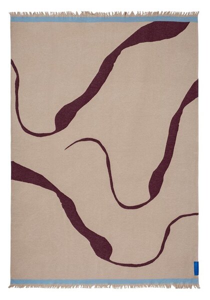 Beżowy koc 130x175 cm Studio – Mette Ditmer Denmark