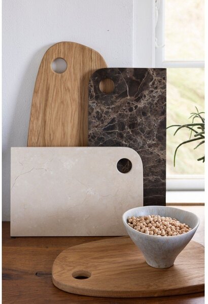 Marmurowa deska do serwowania 38 x 18 cm Marble – Mette Ditmer Denmark
