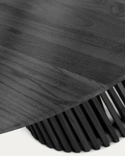 Okrągły stół z litego drewna mindi ø 90 cm Jeanette – Kave Home