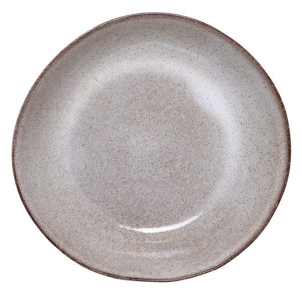 Szara kamionkowa miska Bloomingville Sandrine, ø 22 cm