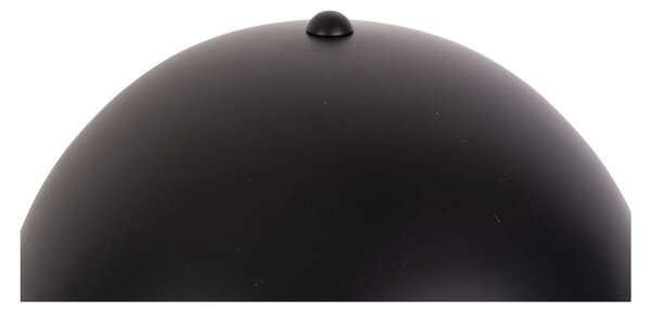 Czarna lampa stołowa Leitmotiv Sublime, wys. 51 cm