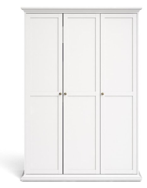 Biała szafa Tvilum Paris, 138,8 x 200,6 cm